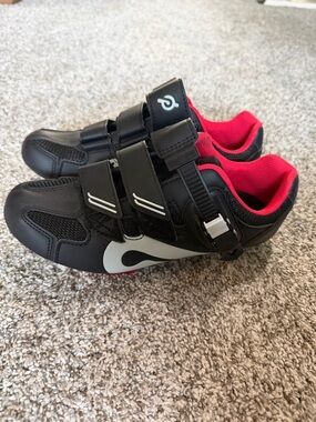 Peloton Black Cycling Shoes size 37
